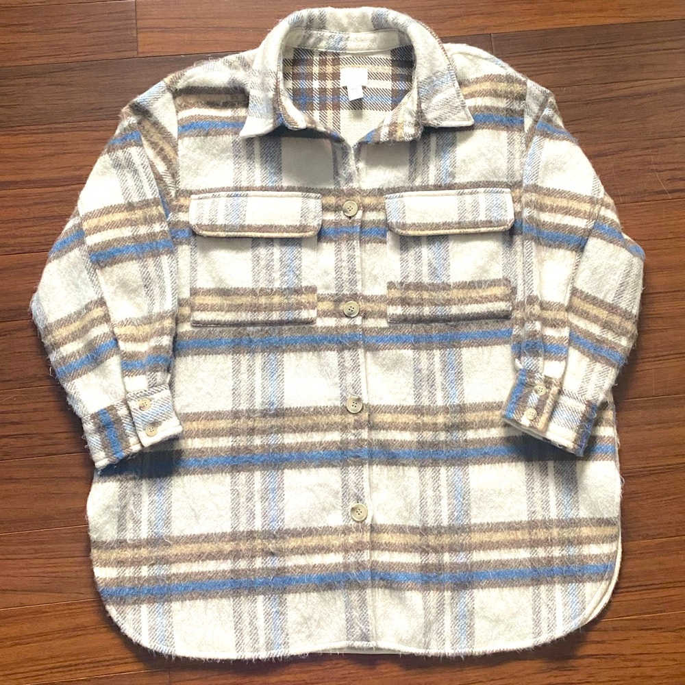 Thick Plaid H&M Shacket